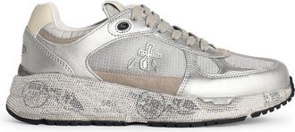 Premiata Mased 7093 Silver Lear Blend Sneakers