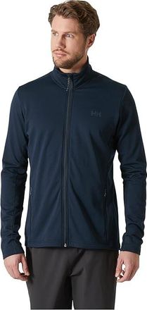 Helly Hansen Fleece Jacket Mens Sweater Navy : 2XL, Fleece/Polyester