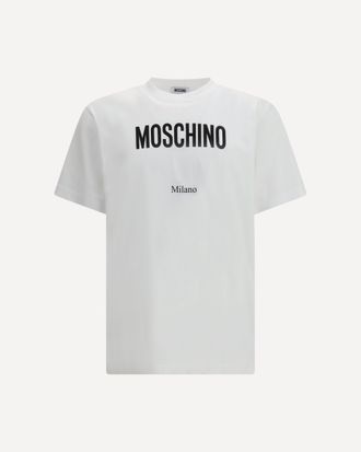 Moschino Organic cotton jersey T-shirt Male S