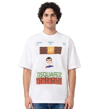 Dsquared2 White Crew Neck T-Shirt