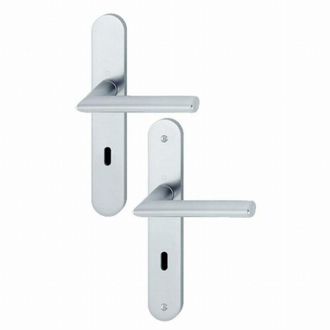 No Brand No Brand - Par De Muletas Sobre Placa Grande Stockholm Hoppe 1140/300m Silver Alu - Llave L - 3303162