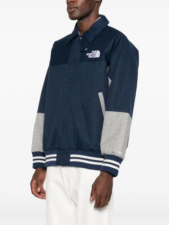 The North Face Mens Varsity Down Jacket Blue Clothing > Coats &