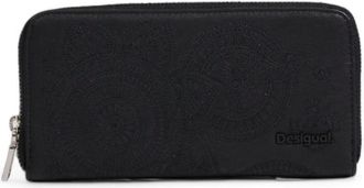 Desigual Women Accessories Pu Long Wallet bi-fold, Black, 20.5