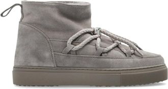 INUIKII Sneeuwlaarzen Klassiek Laag - Dames - Winterlaarzen - Grijs - 40 EU - Su&egrave;de - Schoenen
