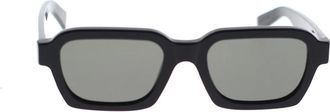 Retro Superfuture Klassieke Rechthoekige Zonnebril - unisex - Zonnebrillen - Zwart - 52 MM - Accessoires