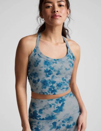 Beyond Yoga Softmark On The Up Cropped Tank Top In Daydream Meadow