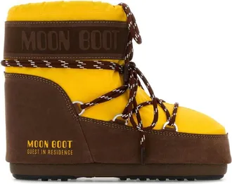 Moon Boot Brown Two-tone Low Ankle Boots