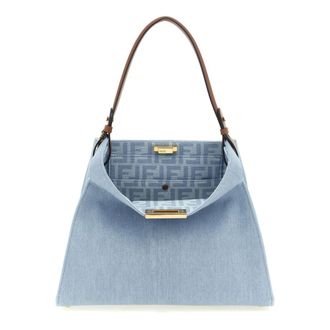 Fendi Handbags - Dames - Schoudertassen - Blauw - ONE Size - Tassen