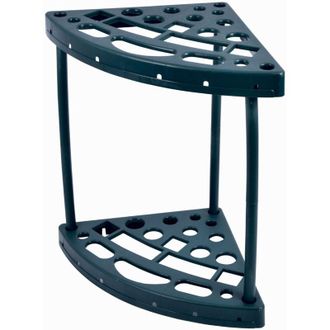 OEM Organizador Esquinero Para Herramientas De Jard&iacute;n, Polipropileno Verde, 43x43x59 Cm, Tapa Con 8 Bolsillos, Para Almacenamiento En Exteriores Y Tallere