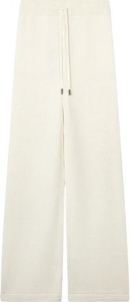 GCDS Wijde broek - Dames - Wijde Broeken - Beige - L - Broeken