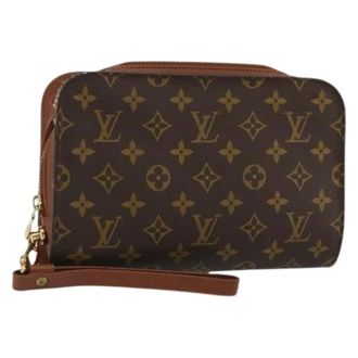 Louis Vuitton Pre-owned Clutches, female, Brown, Size: ONE SIZE Pre-owned Orsay Clutch