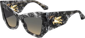 Etro MANIA AB8/GA Womens Sunglasses Tortoiseshell Size 55