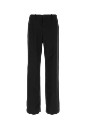Gucci Black Flat Front Pants