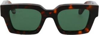 Off-white Virgil Green Square Unisex Sunglasses OERI008 6455 50