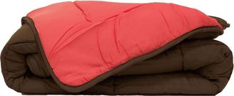 HOME MAISON Edredón reversible bicolor de microfibra 400gr/m²