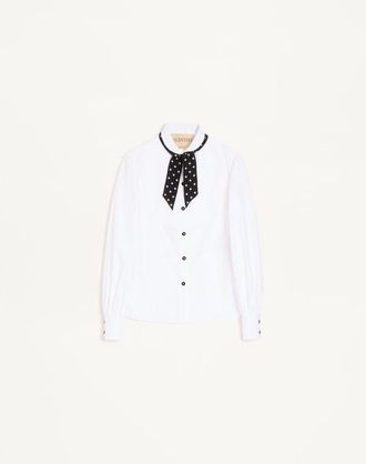 Valentino Cotton Popeline Shirt Wo