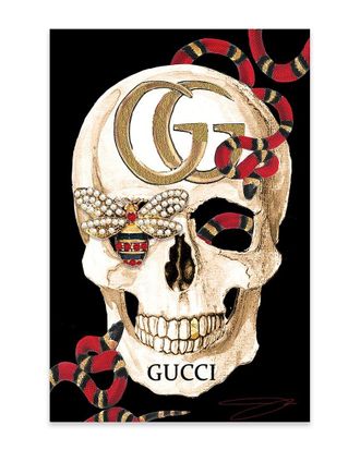 iCanvas Icanvas Gucci Skull Ii Print On Acrylic Glass By Studio One