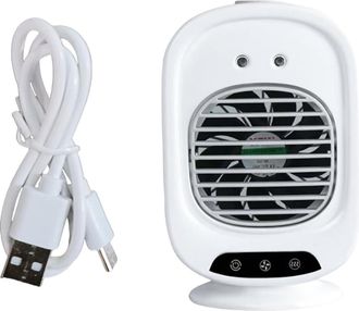 OEM Ventilador Nebulizador Recargable Por Usb, Pr&aacute;ctico Y Con Oscilaci&oacute;n De 45 Grados. Ideal Para Oficinistas Y Amantes De Las Actividades Al Aire Libre