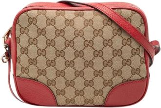 Gucci Pre-owned Bree Crossbody Bag - Dames - Vintage Schoudertas - Veelkleurig - ONE Size - Leer - Vintage