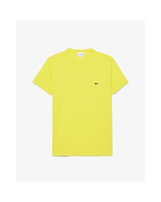 Lacoste Heren Crew Neck Pima Katoenen Jersey T-shirt