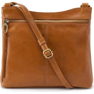 Hobo Cambel Leather Crossbody Bag in Truffle at Nordstrom