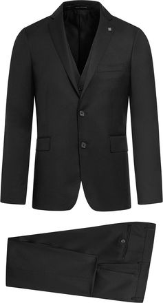 Tagliatore TAILORED WOOL SUIT WITH VEST - Tagliatore - Man