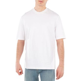 Ferragamo Ferragamo Crew Neck Cotton T-Shirt, Size Medium