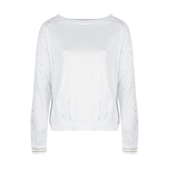 Liu Jo Sudaderas y Capuchas - Sweatshirts & Hoodies - Mujer - Blanco - M