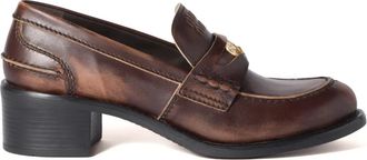 Miu Miu Mocassini 50mm - Marrone