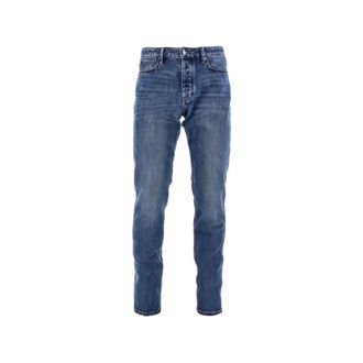 Emporio Armani Slim-fit jeans - Heren - Jeans - Blauw - Maat: W31 Katoen