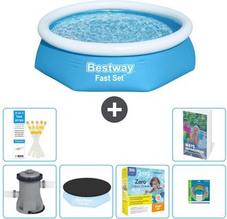 Bestway Piscina Bestway Fast Set Redonda - 244x61 Cm - 7-piezas S231