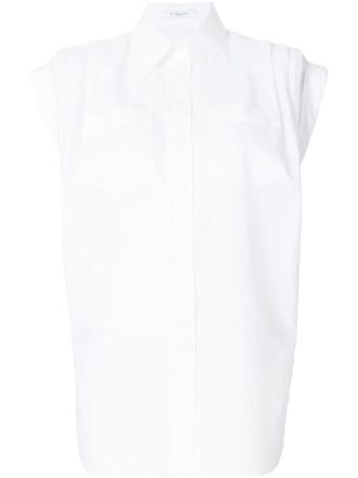 Givenchy Camicia con spalle strutturate - Bianco
