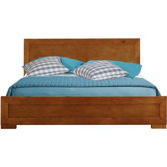 Camden Isle Oxford Platform Bed, Oak, King/ Oak