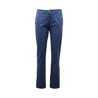 Sun 68 Chinos, male, Blue, Size: W30 America Pocket Stretch Trousers