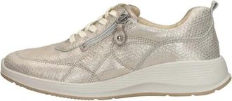 Waldl&auml;ufer Kalea Sneakers - Dames - Sneakers - Geel - 39 EU - Leer - Schoenen