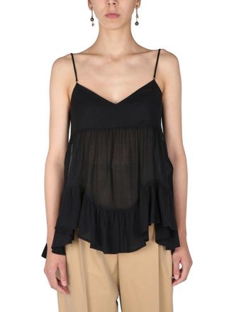 Alexander McQueen Alexander Mc Queen Semi Transparent Top