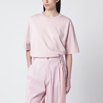 Darkpark Pink Smith Cotton T-Shirt