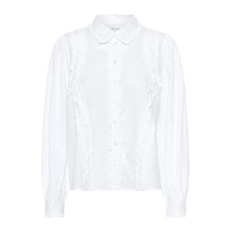 Cream Overhemden, Dames, Wit, XL, Shirts