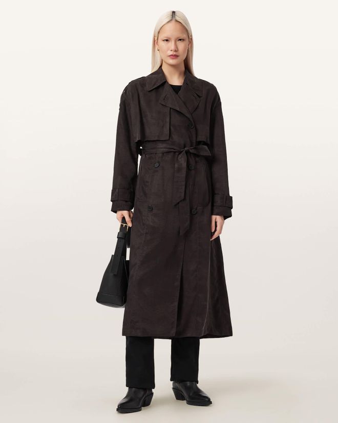Linnie Lightweight Trench Coat