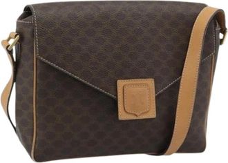 Celine Pre-owned Vintage Schoudertas - Dames - Vintage Schoudertas - Bruin - ONE Size - Leer - Vintage