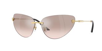 Versace VE2281 10028Z Womens Sunglasses Gold Size 64