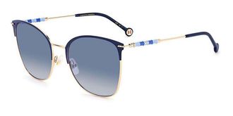 Carolina Herrera CH 0036/S LKS/DG Womens Sunglasses Blue Size 56