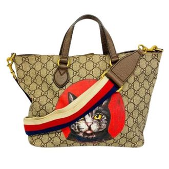 Gucci Pre-owned Tote Bags, female, Brown, Size: ONE SIZE Pre-owned Vintage Tote Bag