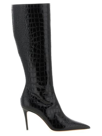 PARIS TEXAS Calfskin Over The Womens Knee