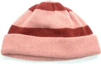 Portolano Stripe Cuff Beanie in Mauve /Sangria at Nordstrom Rack