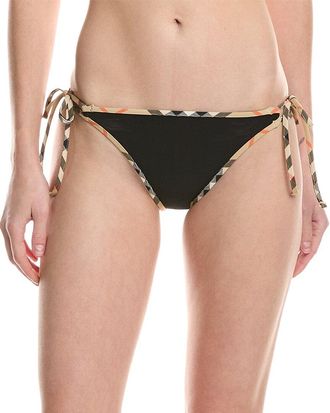 Burberry Check-Trim Bikini Bottom