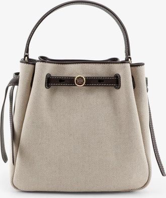 Tory Burch Borsa a secchiello Romy in canvas - TORY BURCH - gender_Woman