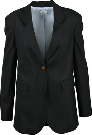 Alysi Blazer Sfiancato - Dames - Blazers - Zwart - XS - Wol - Jassen