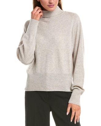 Vince Raglan Turtleneck Wool & Cashmere-Blend Sweater
