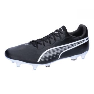 Puma Puma Unisex Adults King Pro Mxsg Soccer Shoes, Puma Black-Puma White, 10.5 UK